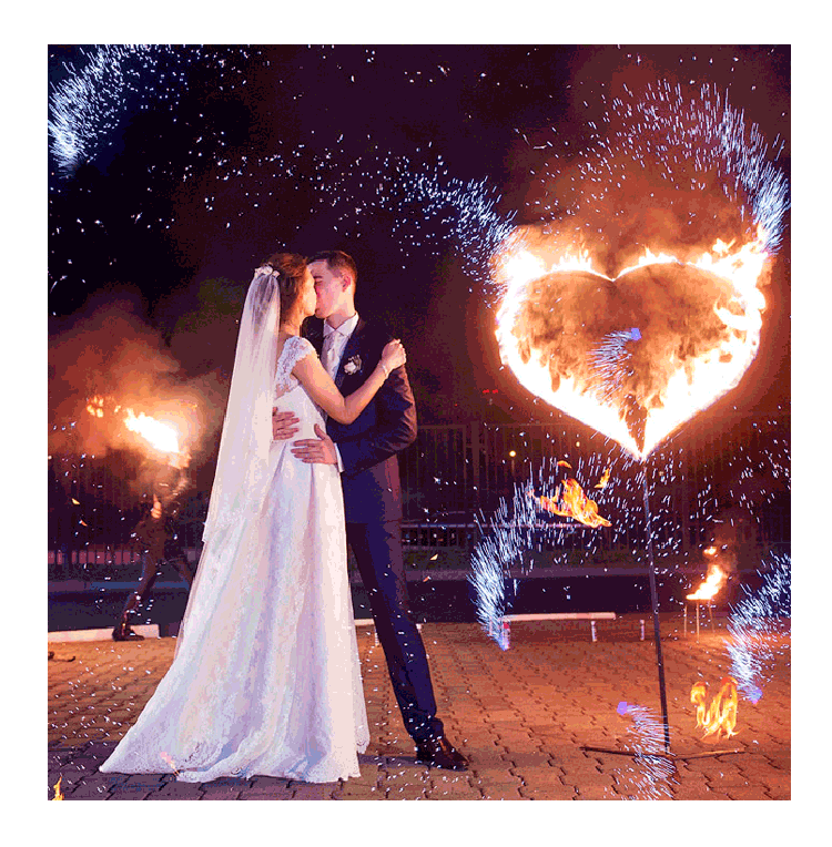 Организация пиротехнического шоу на свадьбу  Вилючинск | vilyuchinsk.salutsklad.ru
