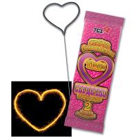 Сердечко Бенгальские огни фигурные купить в Вилючинске | vilyuchinsk.salutsklad.ru