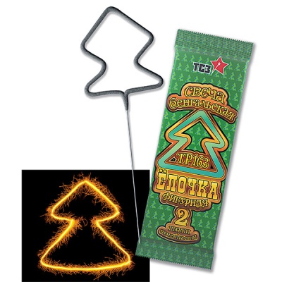 Елочка Бенгальские огни фигурные купить в Вилючинске | vilyuchinsk.salutsklad.ru