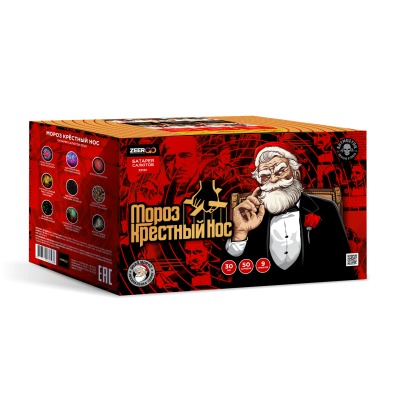 Мороз Крестный нос Батарея салютов купить в Вилючинске | vilyuchinsk.salutsklad.ru