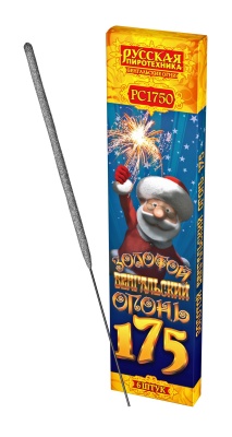 Золотой 175 мм. Бенгальские огни купить в Вилючинске | vilyuchinsk.salutsklad.ru