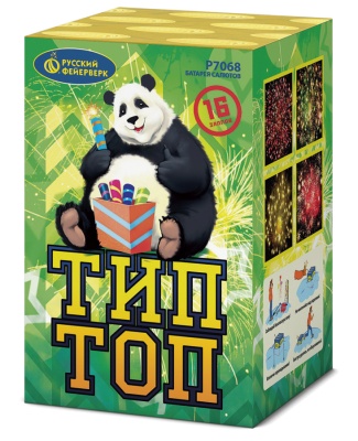 Тип-Топ Батарея салютов купить в Вилючинске | vilyuchinsk.salutsklad.ru