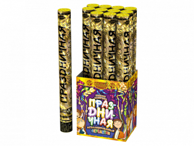 Праздничная 50 Пневматическая хлопушка купить в Вилючинске | vilyuchinsk.salutsklad.ru