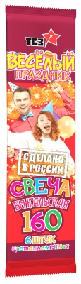 Цветопламенная 160 мм. Бенгальские огни купить в Вилючинске | vilyuchinsk.salutsklad.ru